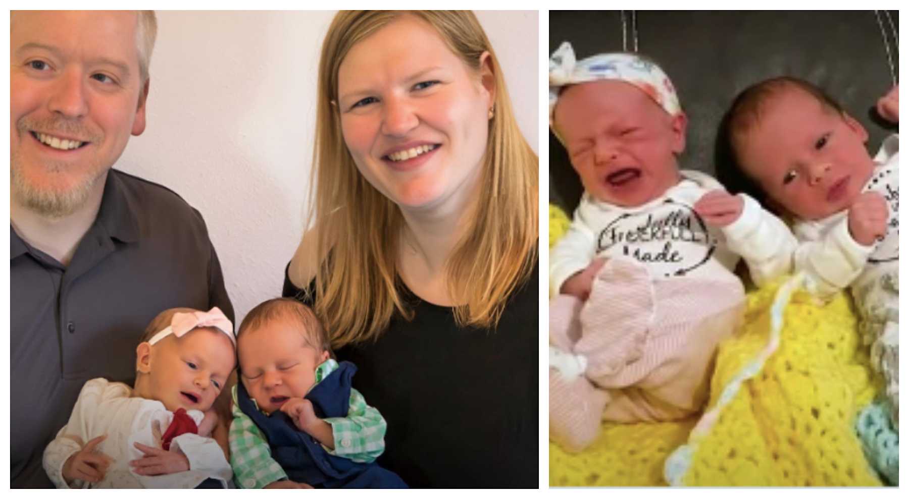 Twins Born From Frozen Embryos That Were Donated 30 Years Ago In