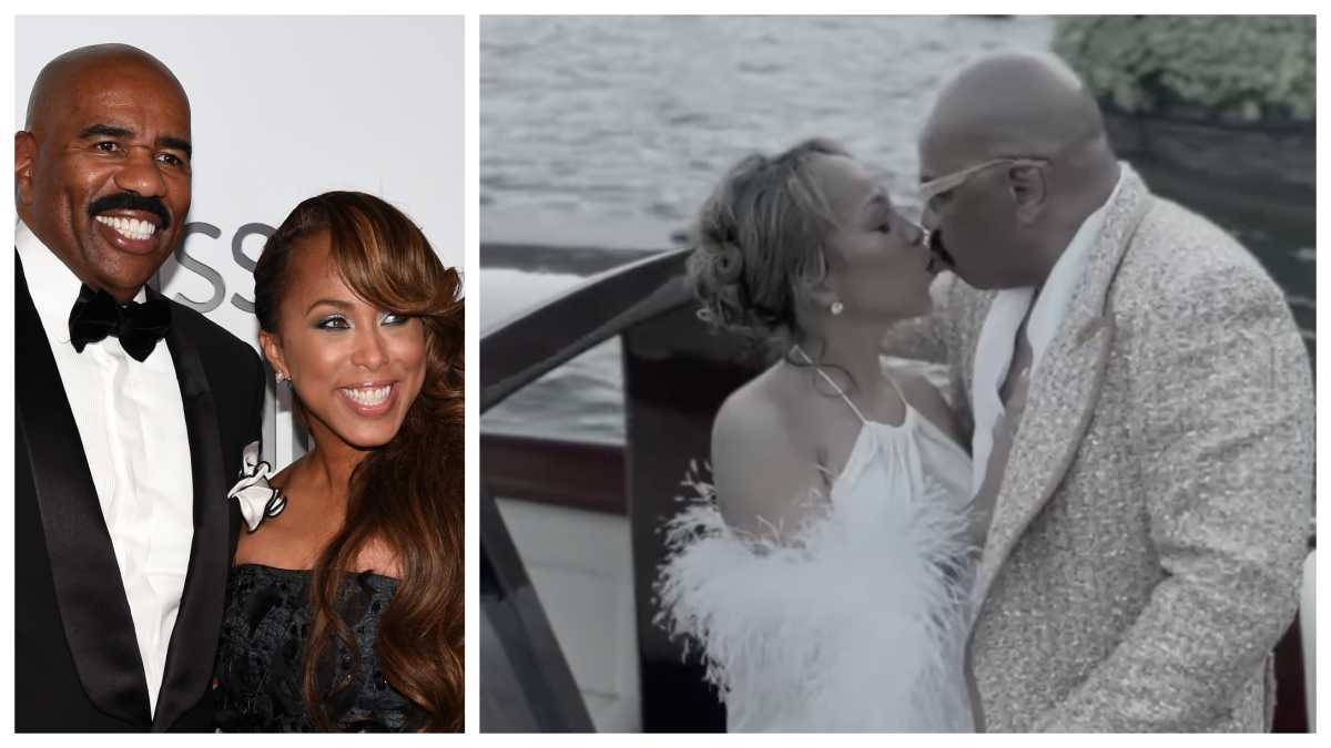 Steve And Marjorie Harvey Celebrated Their Wedding Anniversary With Trips  To Croatia And Italy