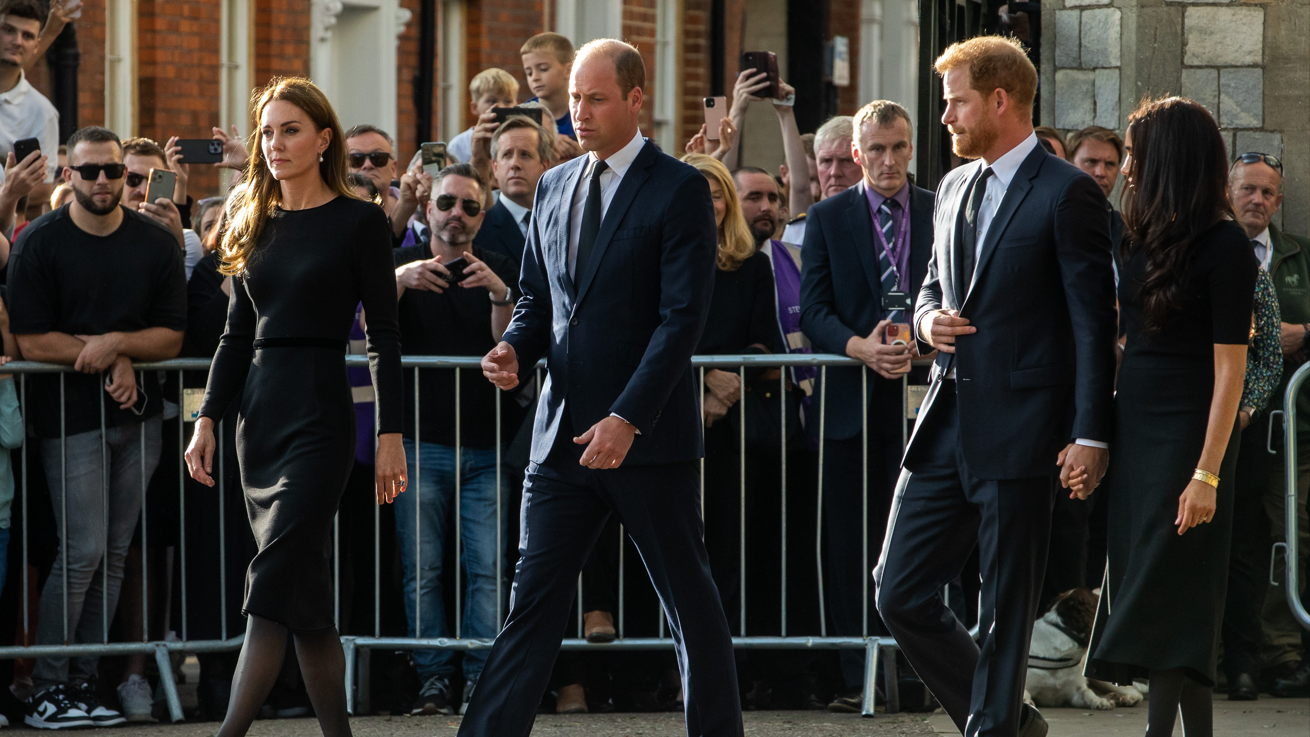 Kate Middleton, Prince William, Prince Harry, Megan Markle