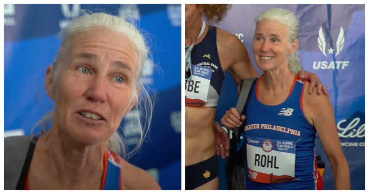 58-Year-Old Race Walker Comes In Third Place At US Olympic Trials ...