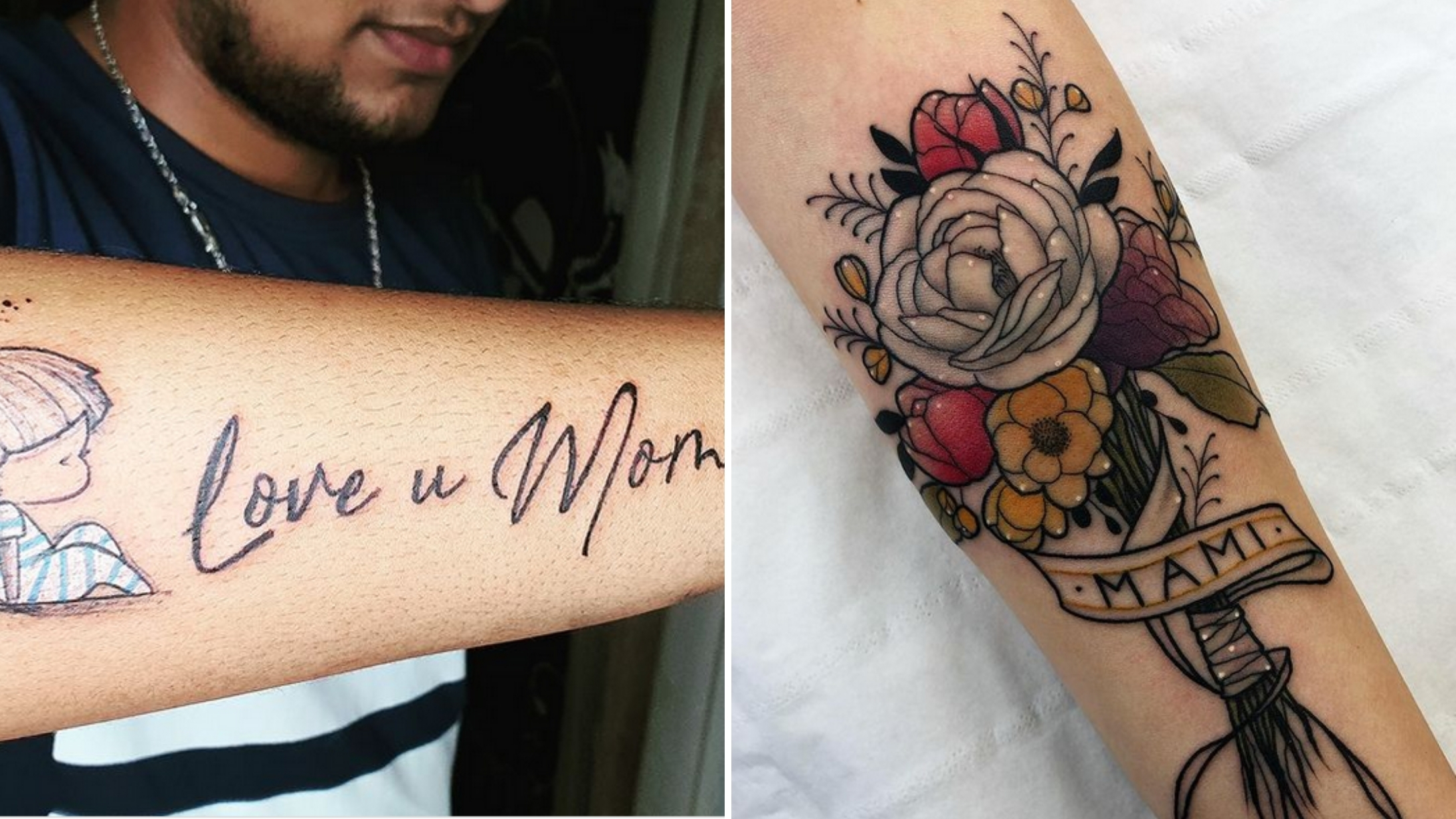 Mothers Portrait Tattoo  In memory of loved ones  Black Poison Tattoos