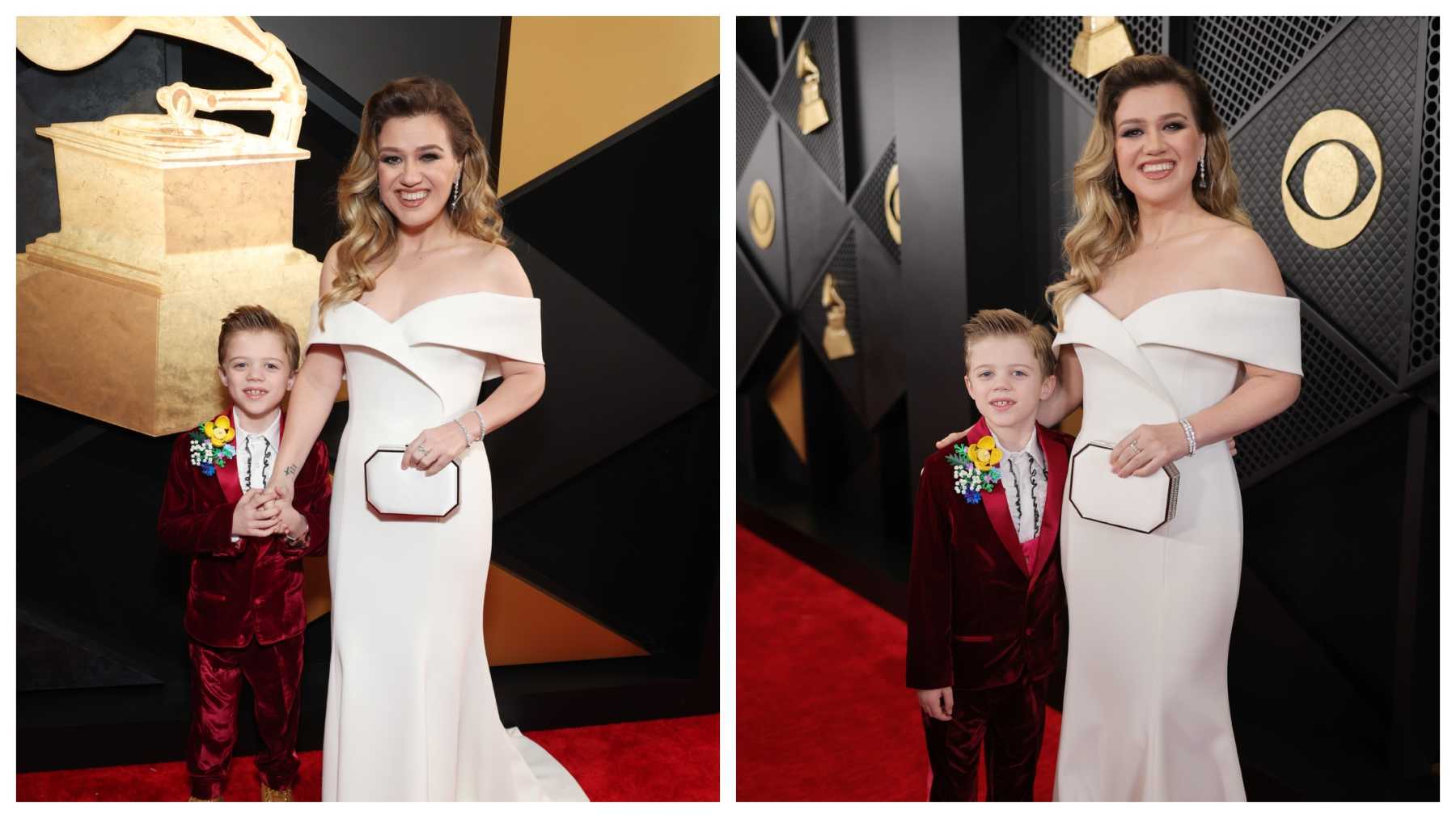 Kelly Clarkson’s Son Is the Cutest Plus One Ever At The 2024 Grammy