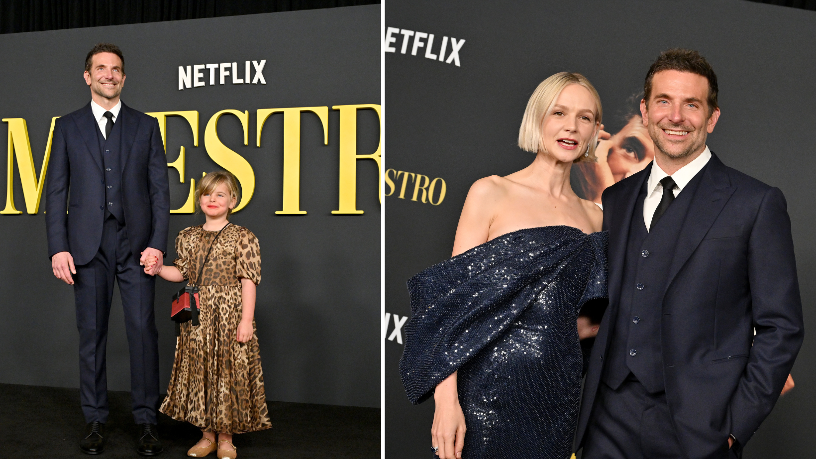 Bradley Cooper's Daughter Starts Coloring In A Coloring Book On The Red