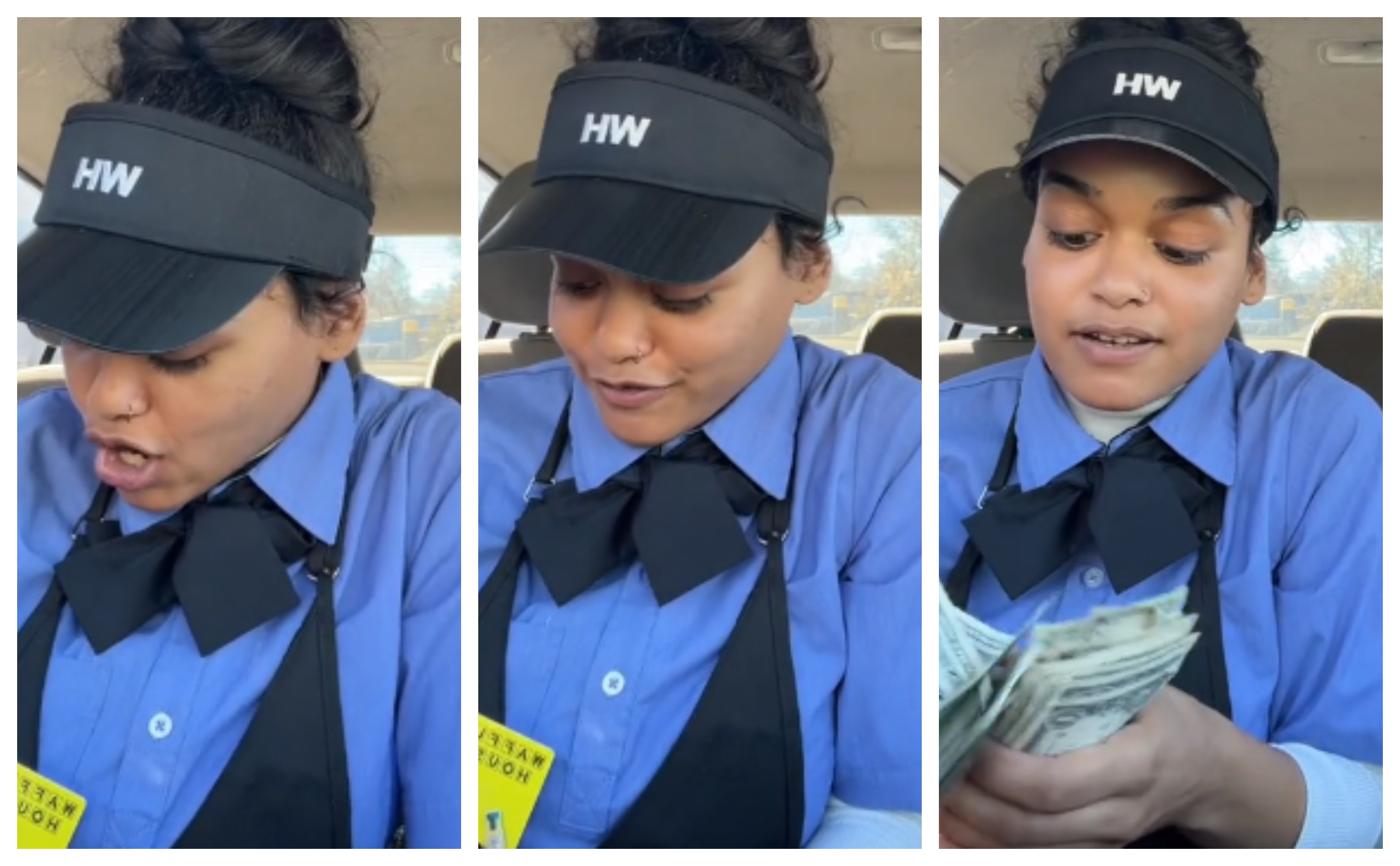 Waffle House Server Shares How Much She Made In Cash Tips On Her First