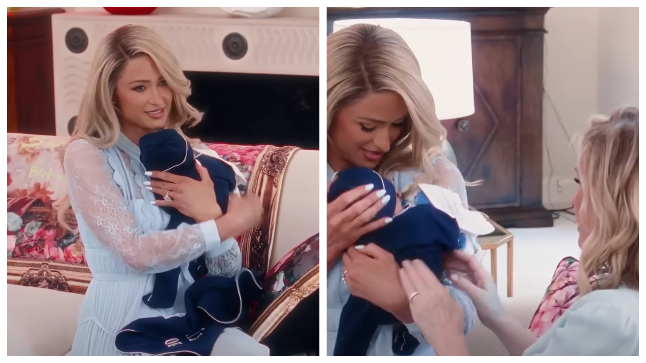 Kathy Hilton Gets Emotional Recalling Meeting Grandson After Secret