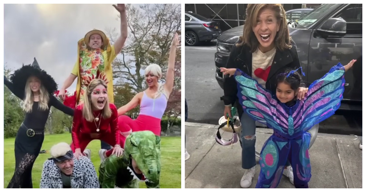 Jenna Bush Hager Halloween 2024 Singing Roxie Clarette