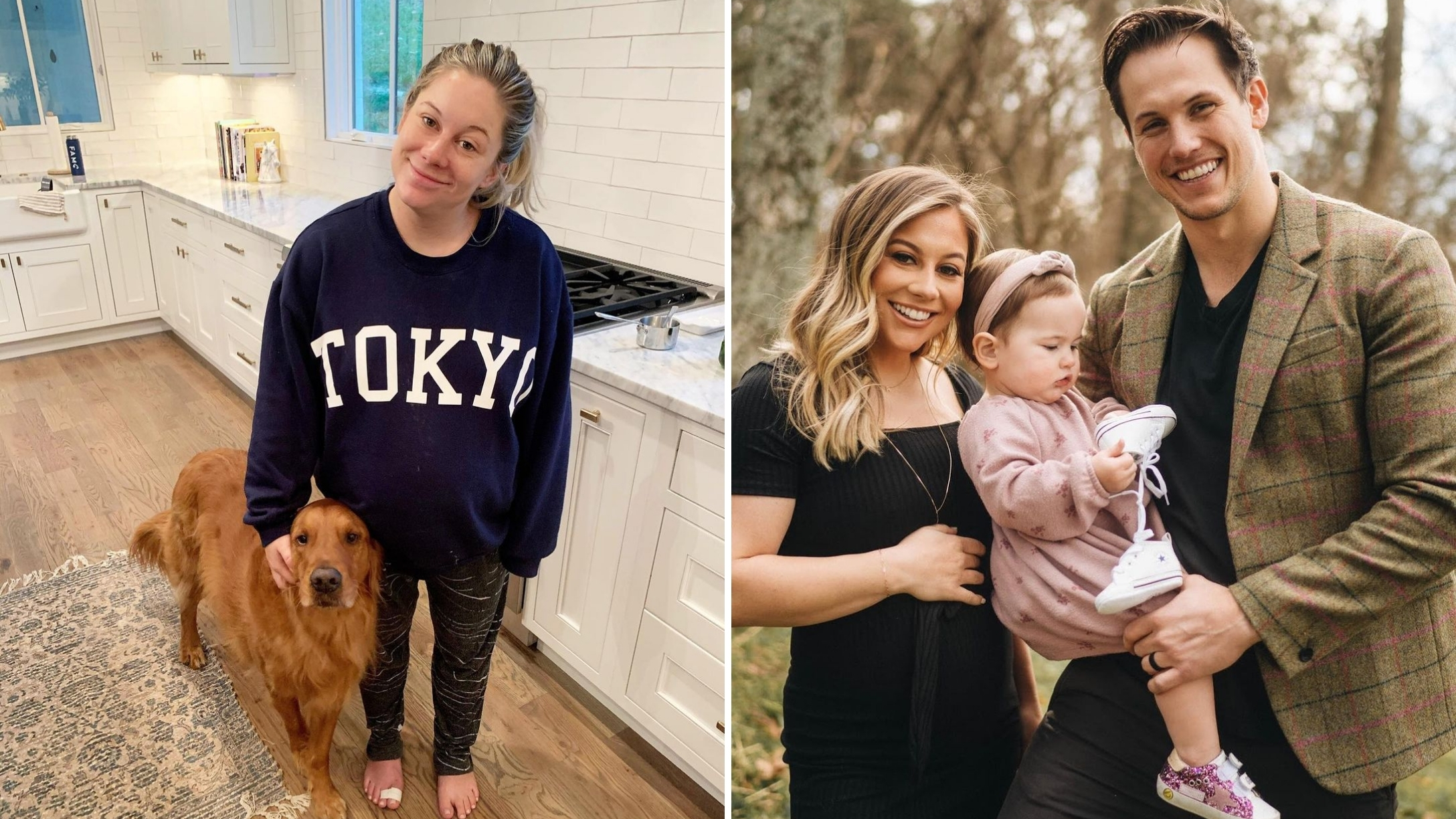 Shawn Johnson East's Family Christmas Photo Reveals the Cutest Details  About Her Two Kids