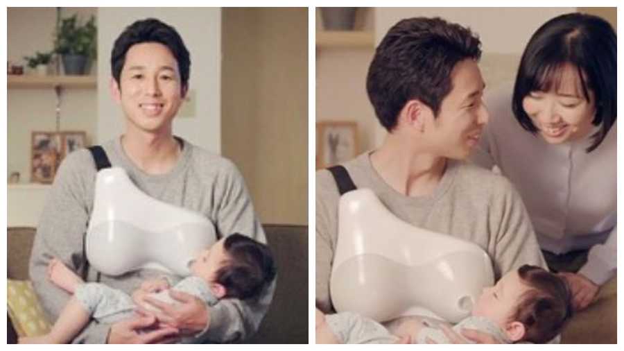 Male Breastfeeding Device Shows Breastfeeding Dads Are Possible