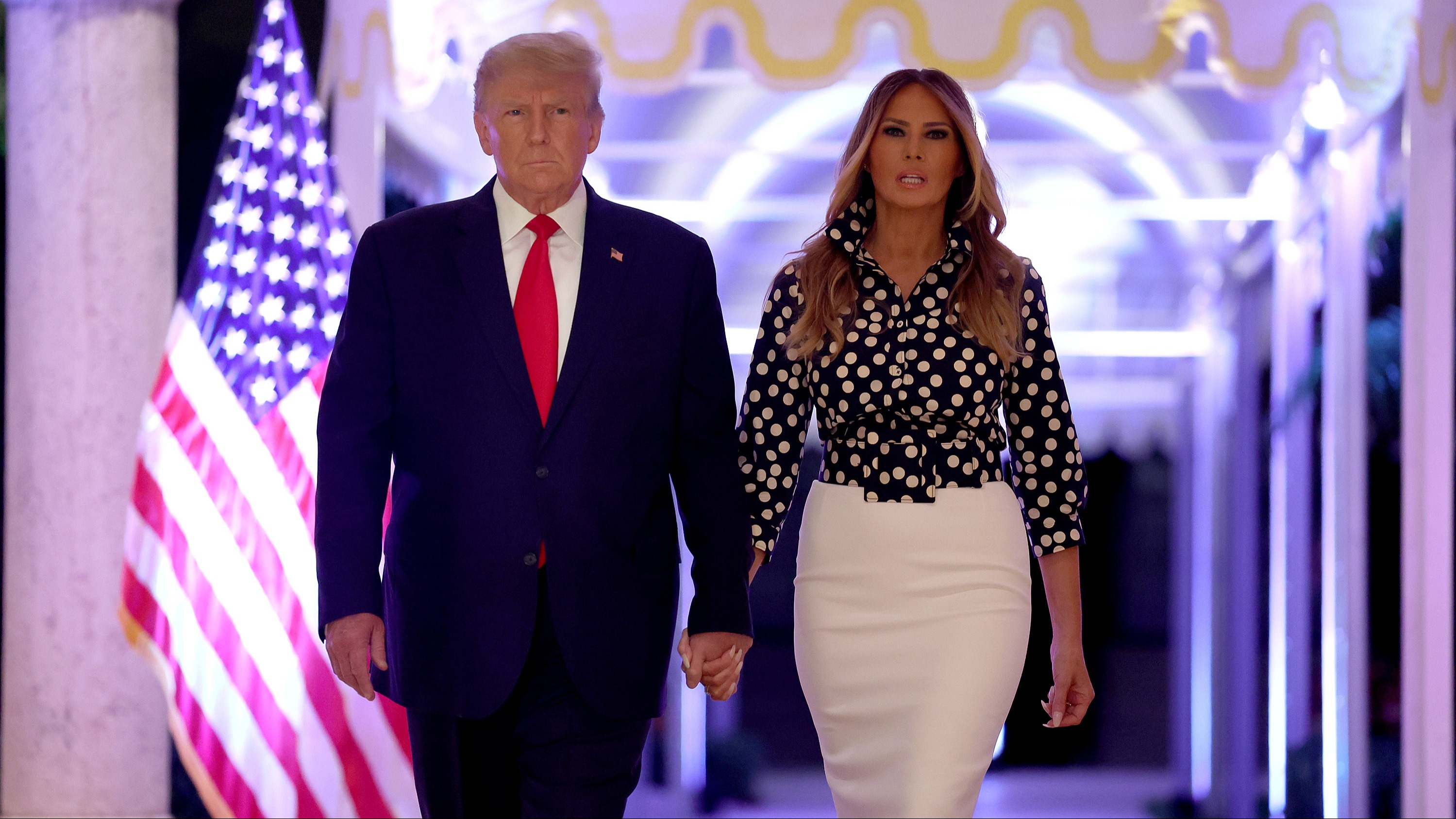 Trump Says Melania's Absence From His Campaign Is Her Preference To ...