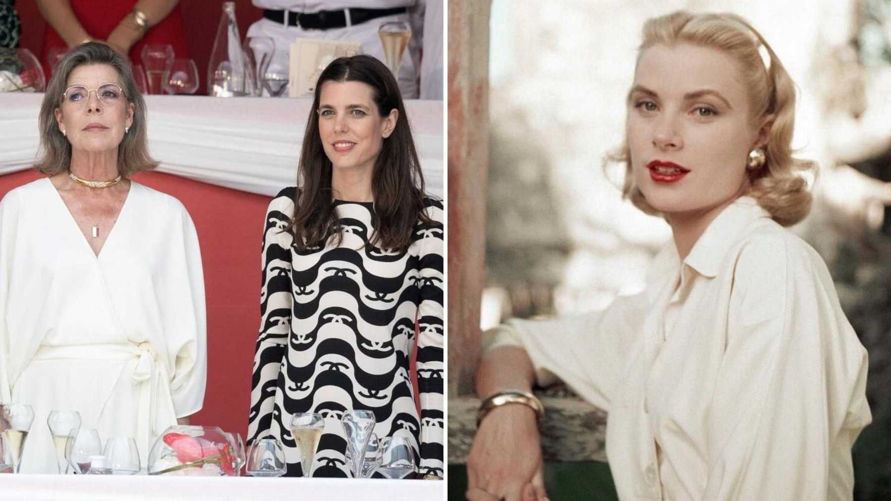 Charlotte Casiraghi Looks Just Like Grandmother Grace Kelly As She Opens  Chanel Show