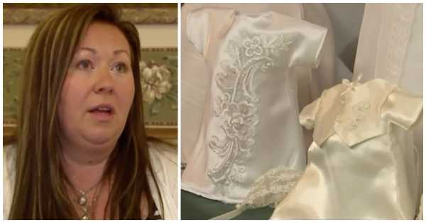 Women Turn Old Wedding Dresses Into Gowns For Stillborn Babies | LittleThings.com