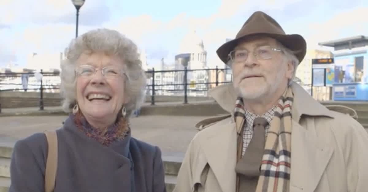 An Older Couple Is Caught Off Guard On The Street, But Listen To Their ...