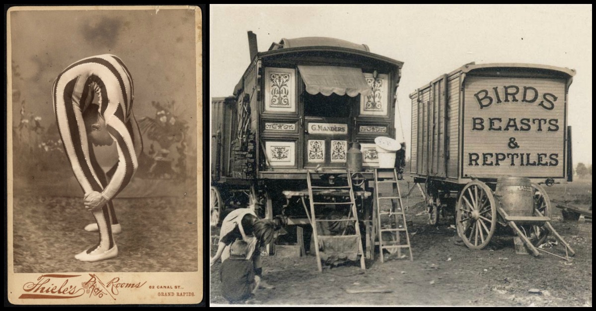 Vintage Circus Photos Of Popular Classic Performers
