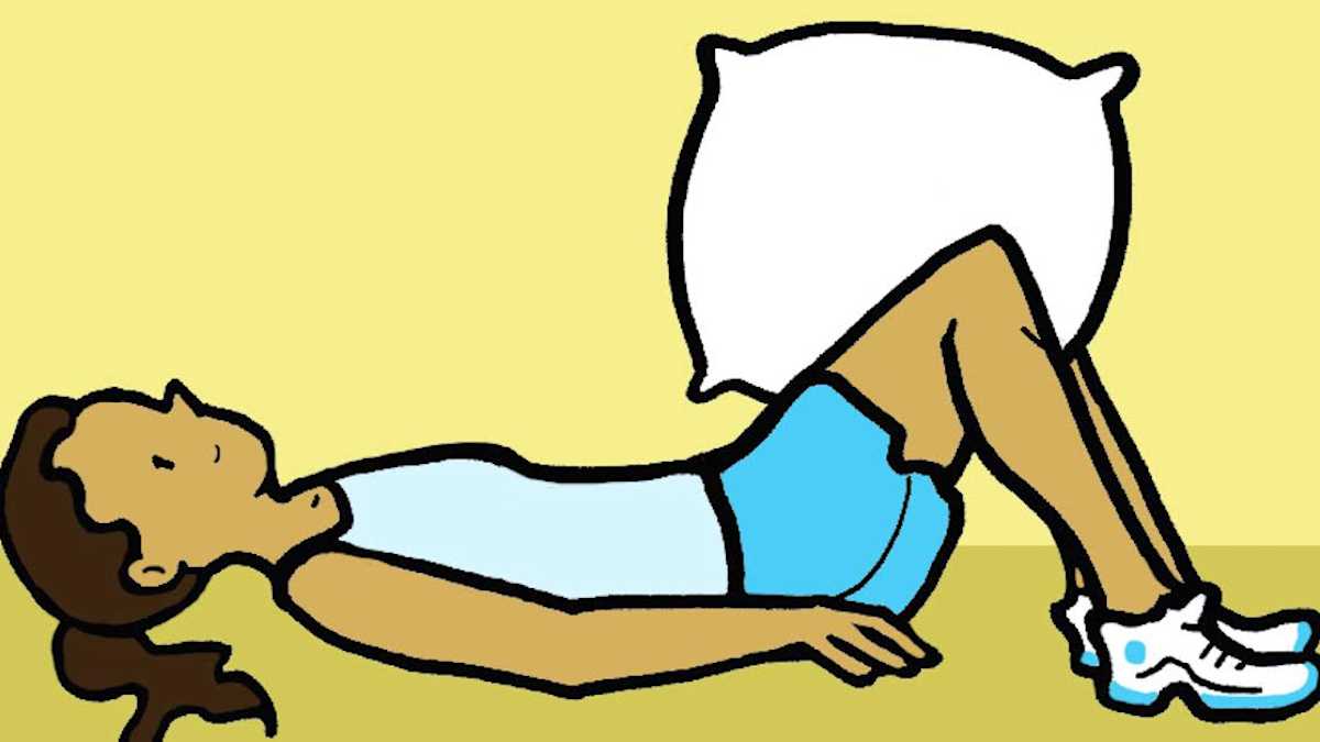 Pillow squeeze thigh discount gap