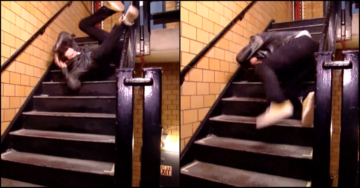 How To Fall Down The Stairs Without Getting Hurt Littlethings Com