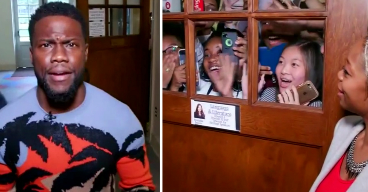 Kevin Hart Takes Over A High School For A Day 'Nuggets Every Day