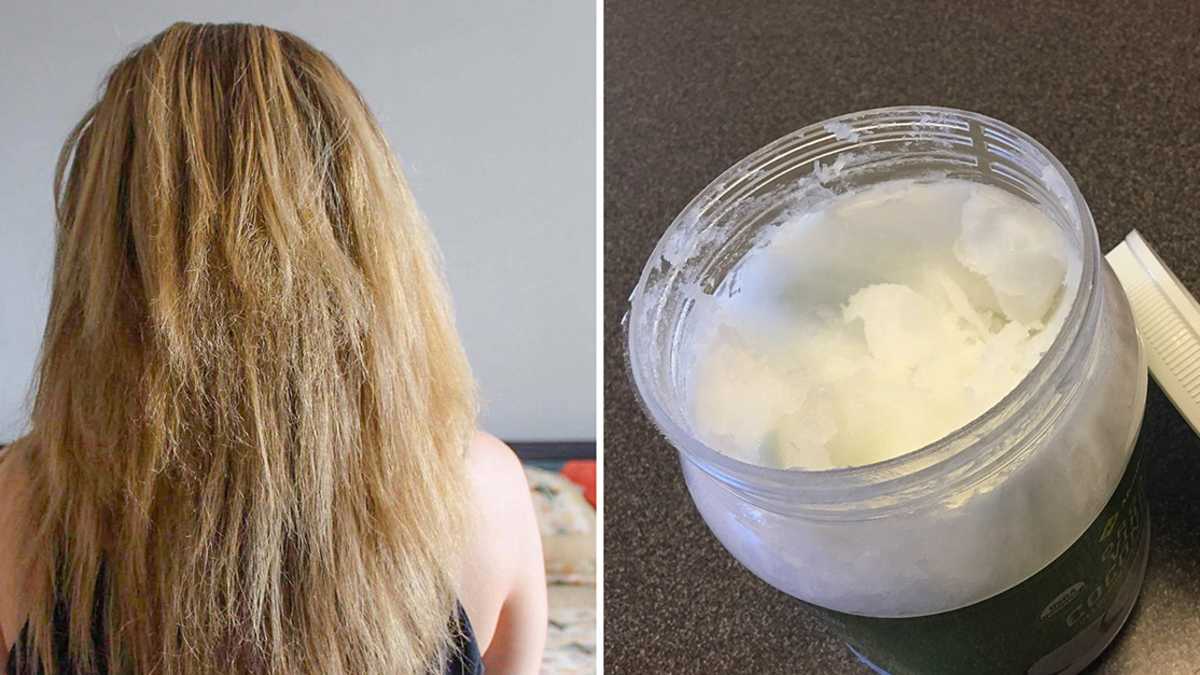 I Used Coconut Oil For My Dry Hair. Here's What Happened 
