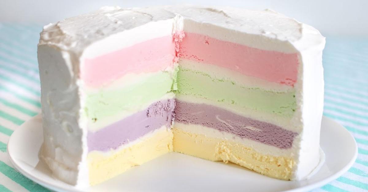 Ice Cream Rainbow Birthday Cake – Freed's Bakery
