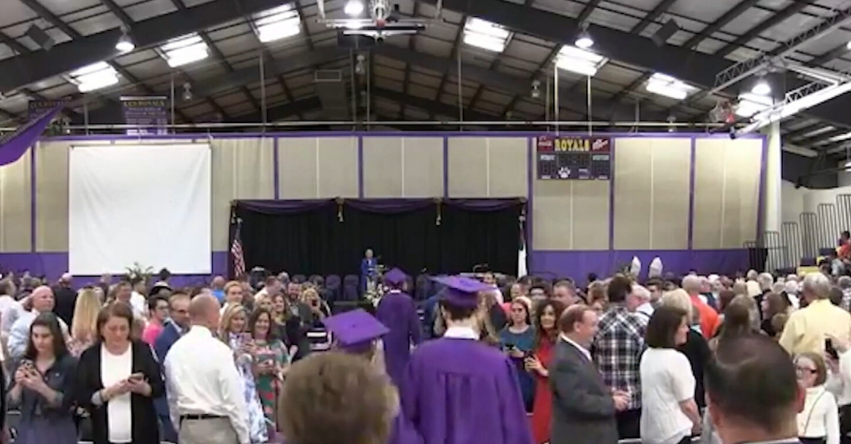Oklahoma High School Holds Graduation For Seniors With 600 Attendees