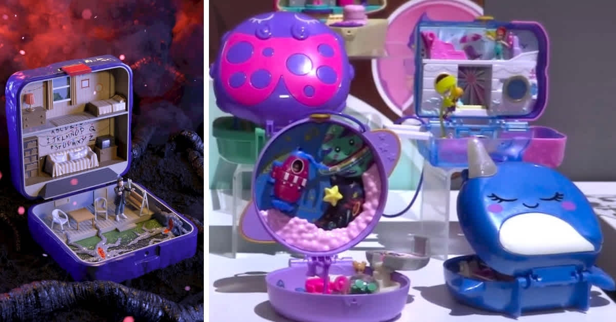 These Famous TV Homes Have Been Given a Polly Pocket Makeover