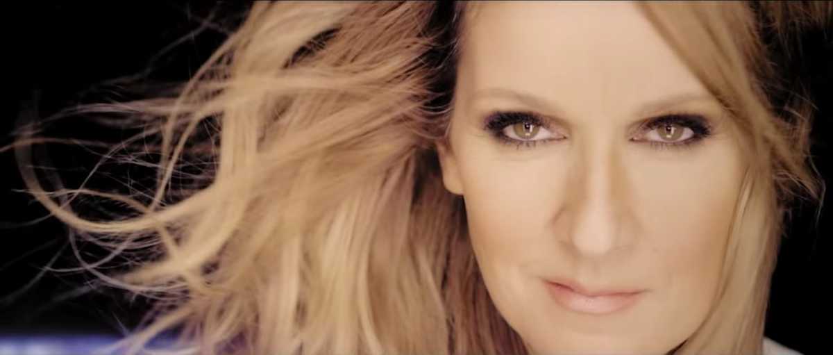 Celine Dion close up