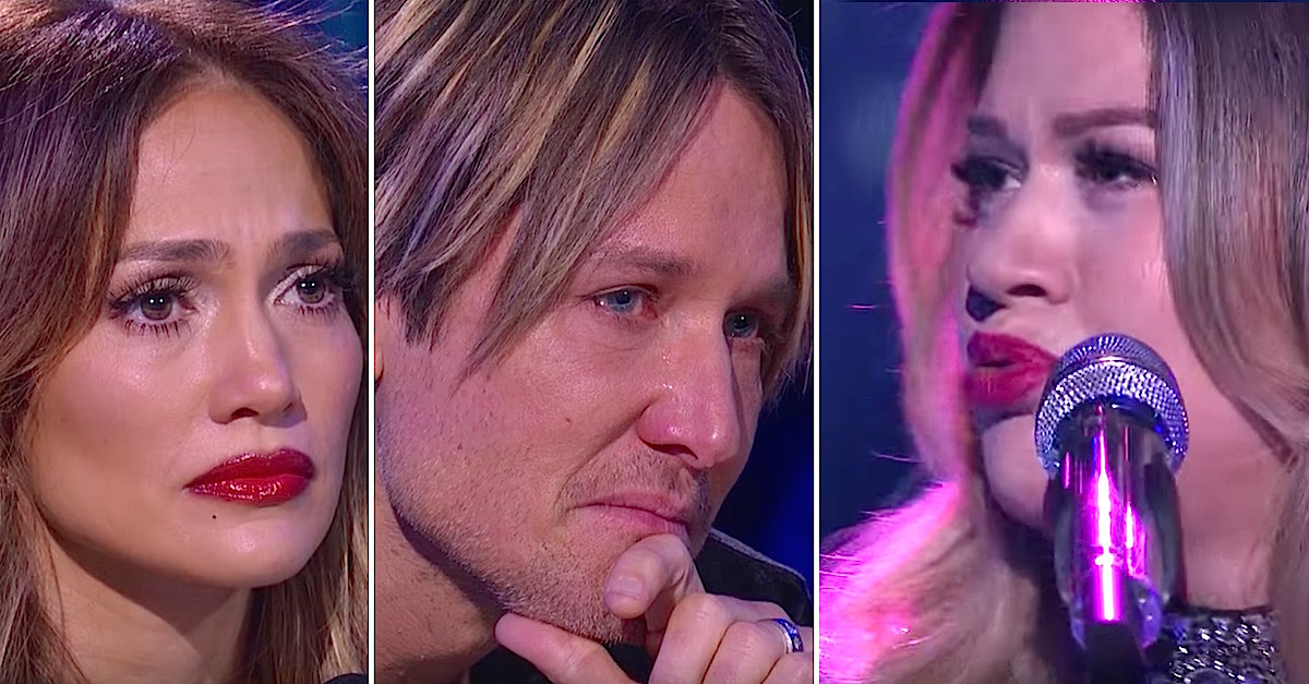 Judges Weep As Kelly Clarkson Struggles To Get Through