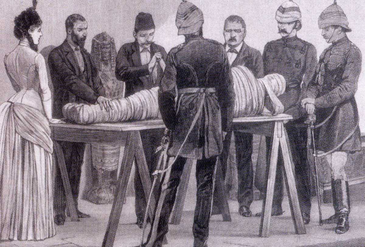 victorian mummy unwrapping victorian mummy unwrapping