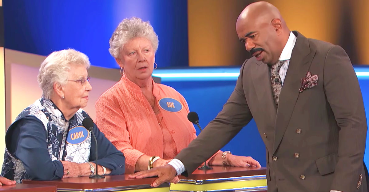 Steve Is Left Speechless By Grandma On 'Family Feud'