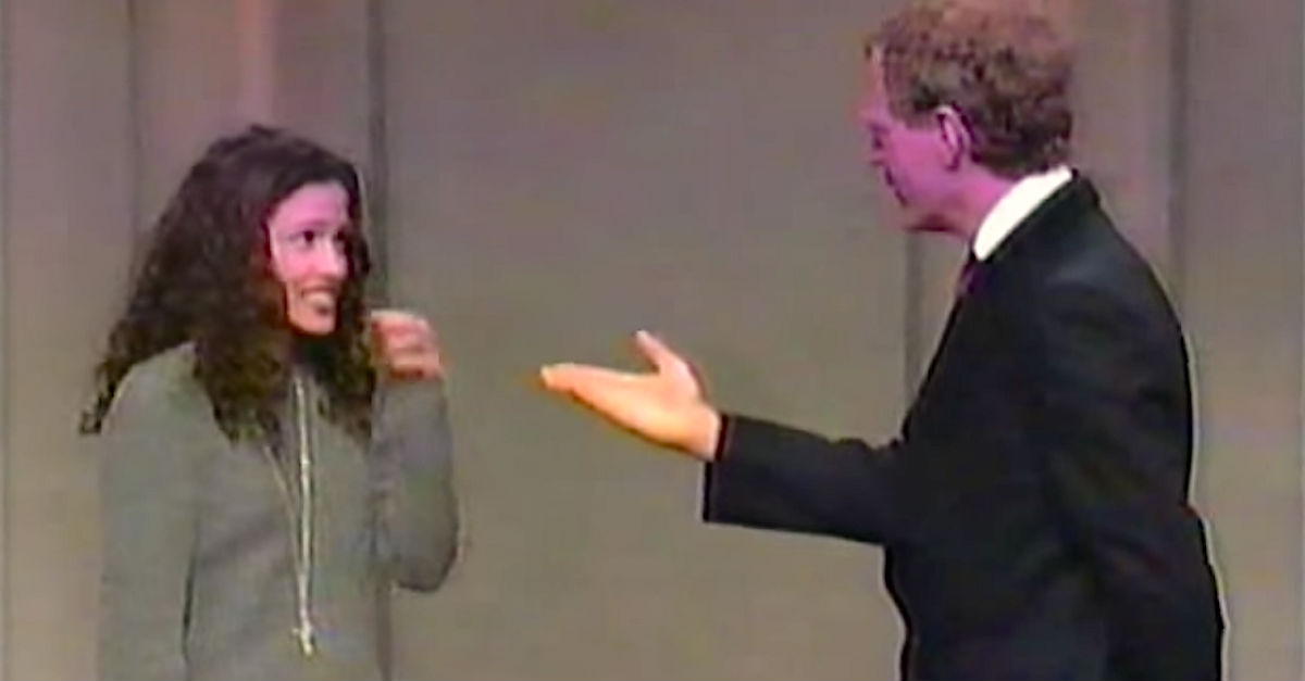 She Does A Stupid Gum Trick On Letterman. Even After 15 Years, No One ...