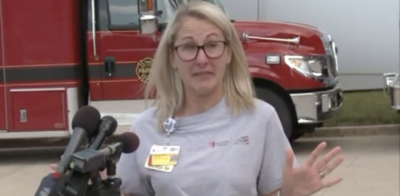 Nurse Cries Recalling How She Saved Child After Car Crash