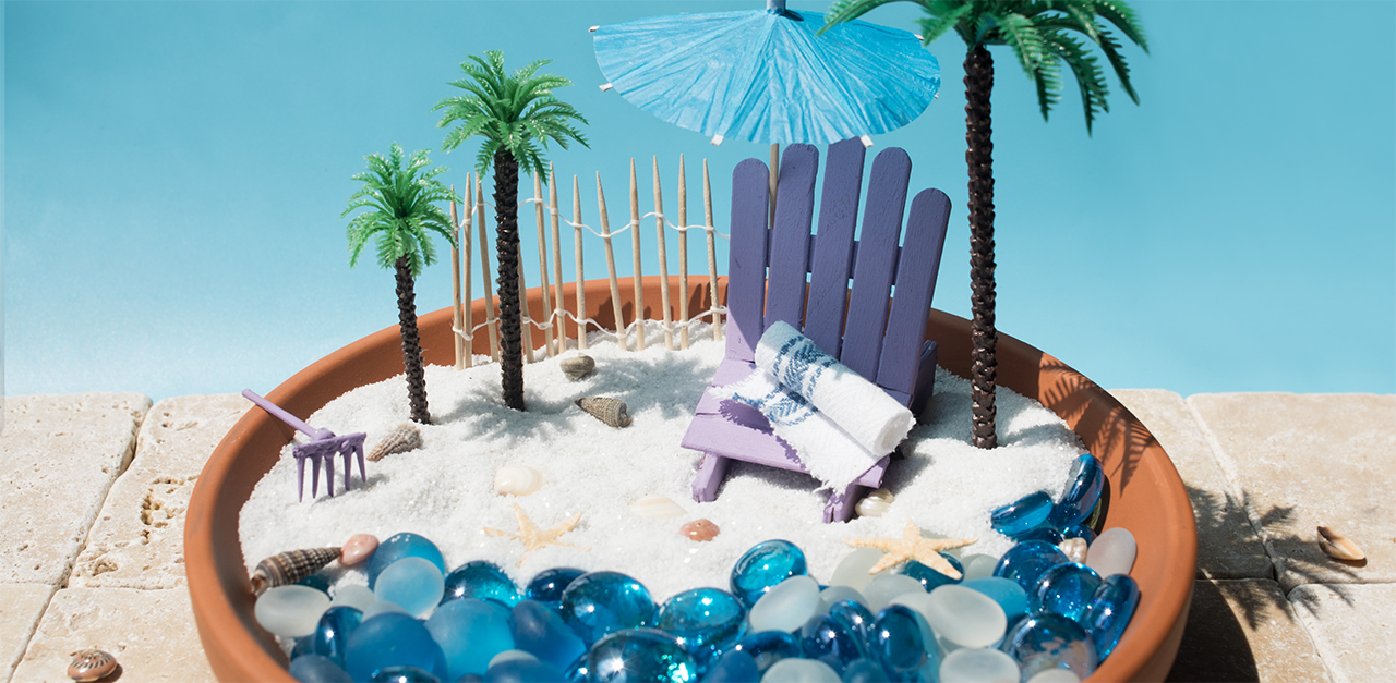 DIY MiniBeach Zen Garden