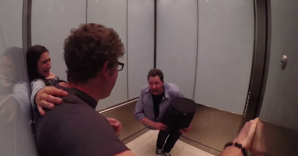 They Enter An Elevator And Get The Scare Of Their Lives. What One Man ...