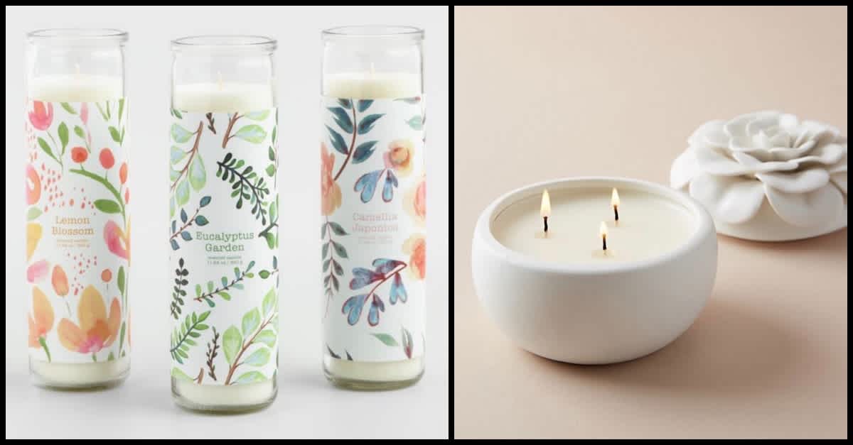 20 Floral Candles That Will Make Any Home Feel Like A Spring Garden
