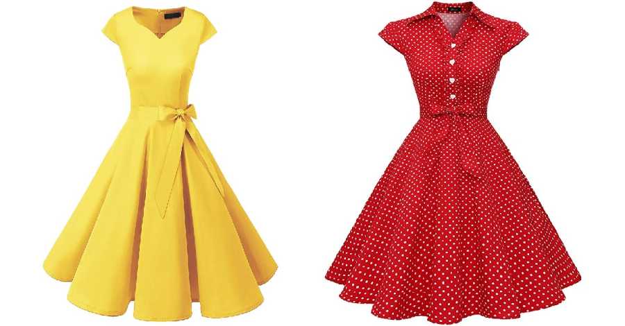 These Vintage-Style Dresses From Amazon Will Flatter Everyone |  LittleThings.com