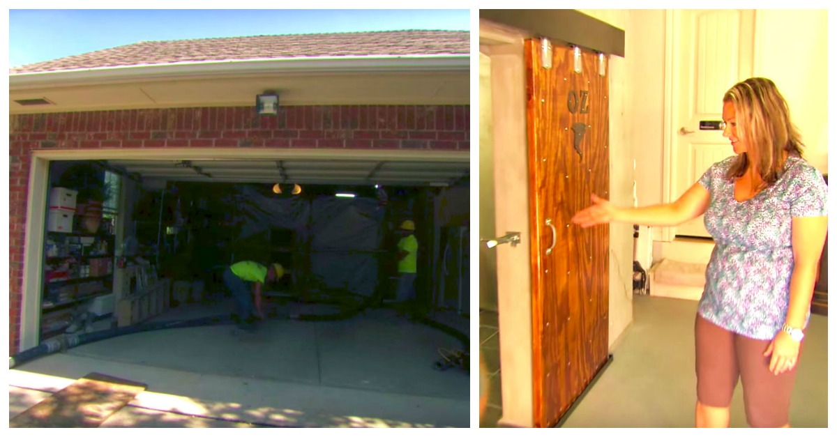 Couple Builds Cement Storm Shelter In Garage