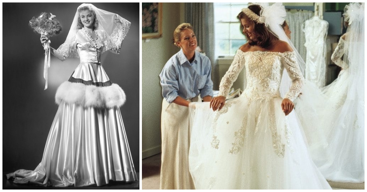 1990s wedding 2024 dress designers