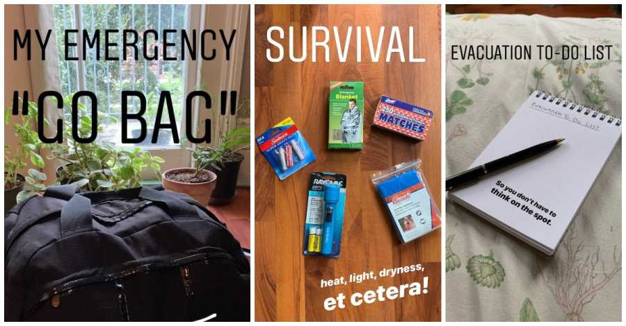 Apocalyptic or realistic? Essential items that should be in your 'go bag