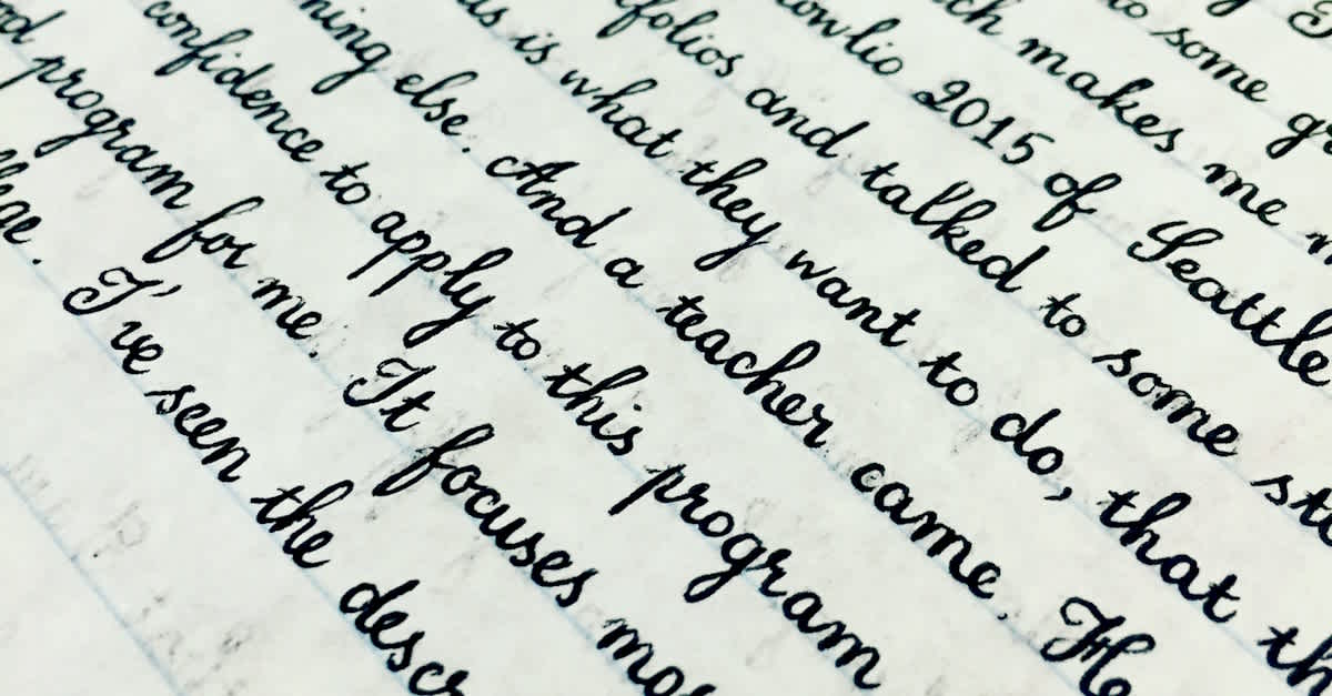 They Say Penmanship Is Dead — But Then I Saw THIS! How Gorgeous ...