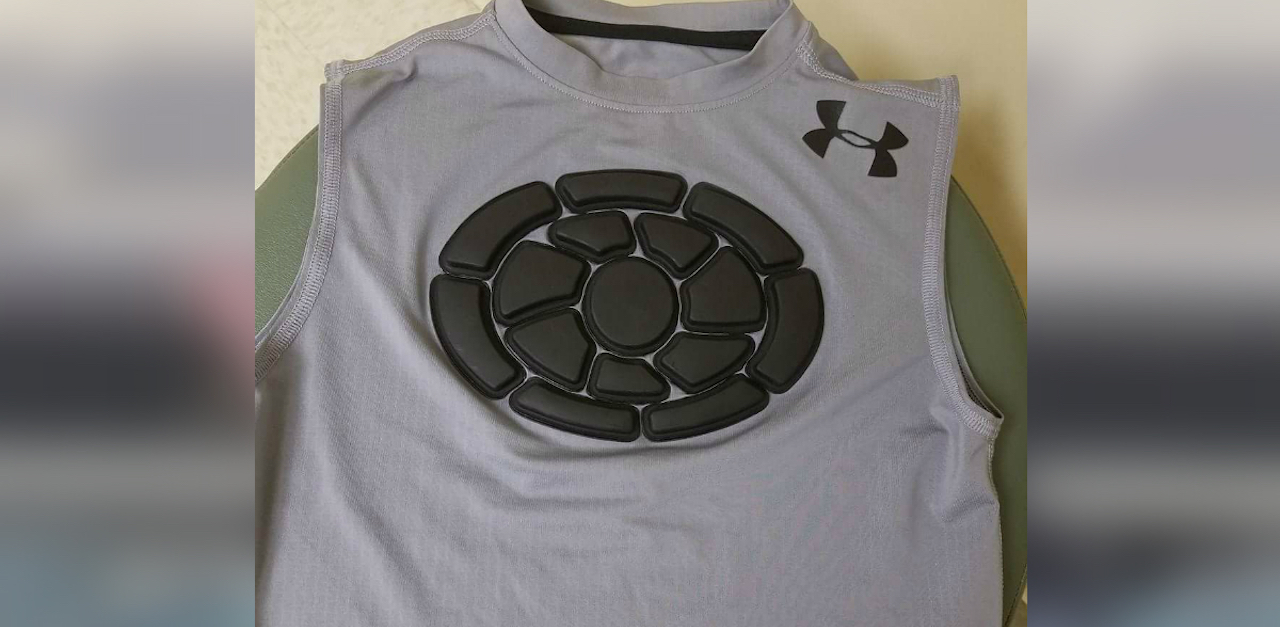 Dad Credits Heart Guard For Protecting Son From Baseball