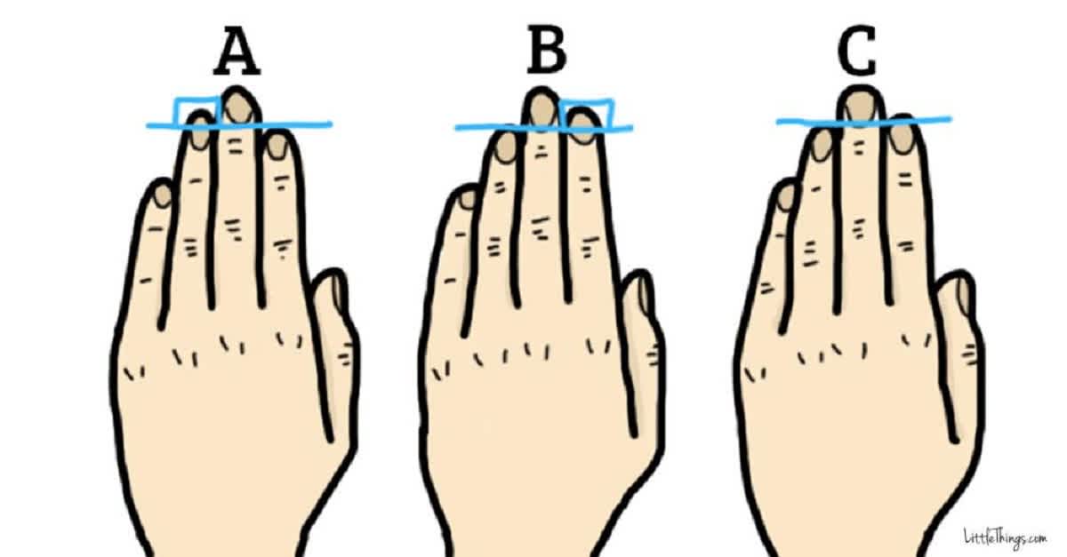 afdrijven Hoofd Beperken The Length Of This Finger Reveals About Your Secret Personality |  LittleThings.com