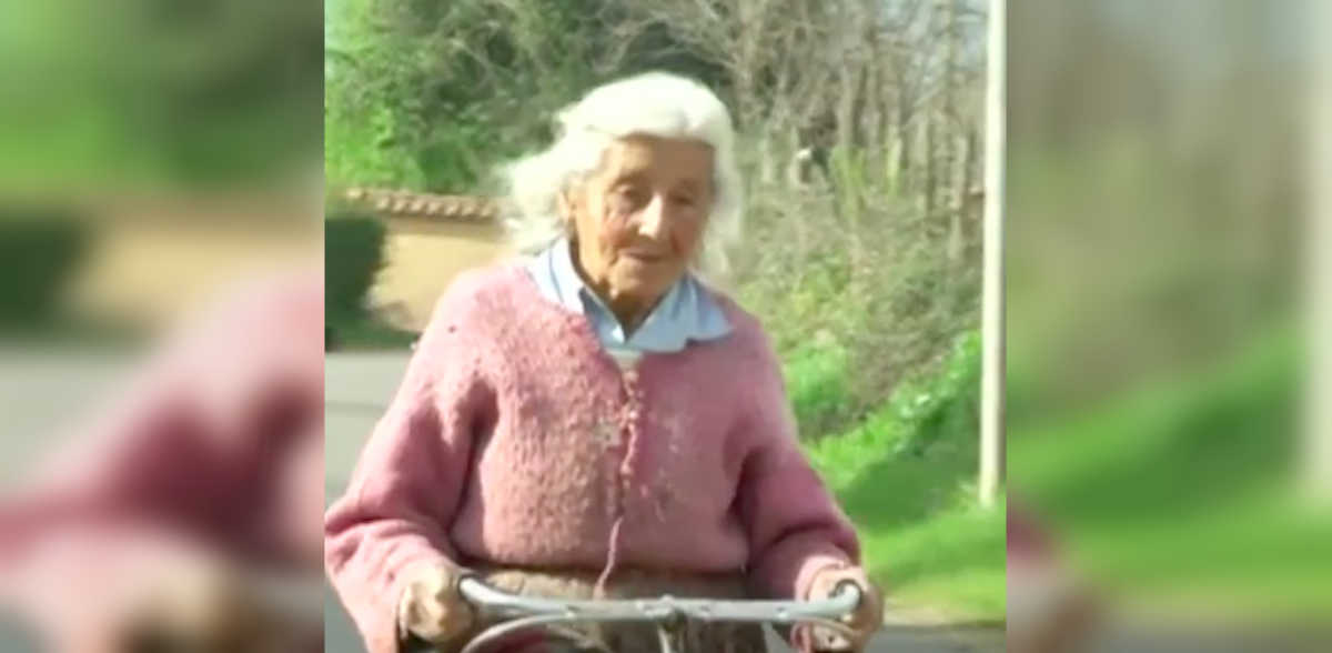 90 Year Old Grandma Bikes 18 Miles To Work Every Day
