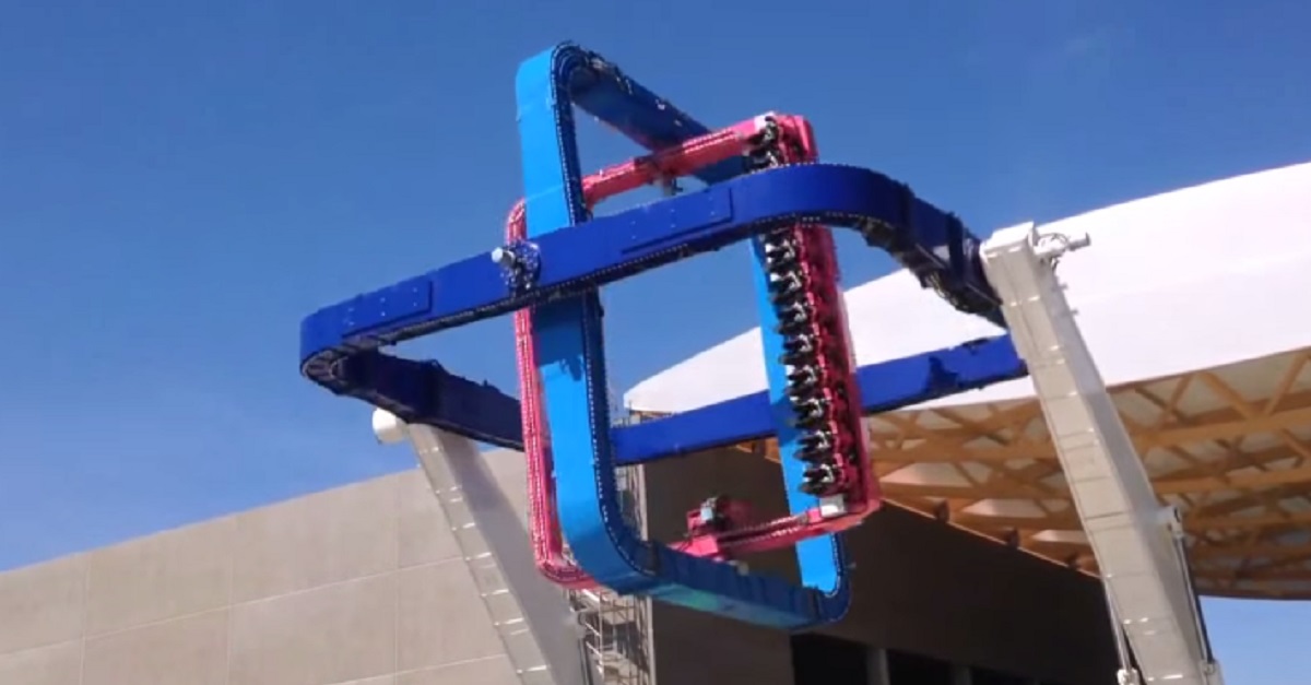 This Amusement Park Ride Has An Awesome Design, But Will Make You Vomit