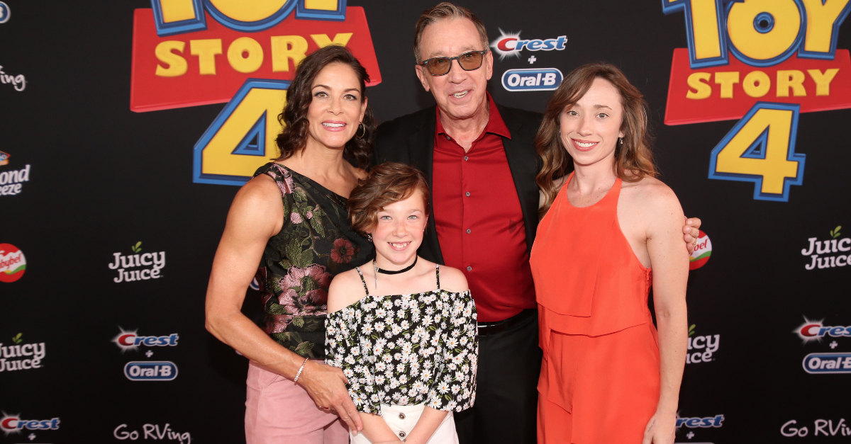 Tim Allen's Family Makes Rare Red Carpet Appearance At 'Toy Story 4' Premiere | LittleThings.com