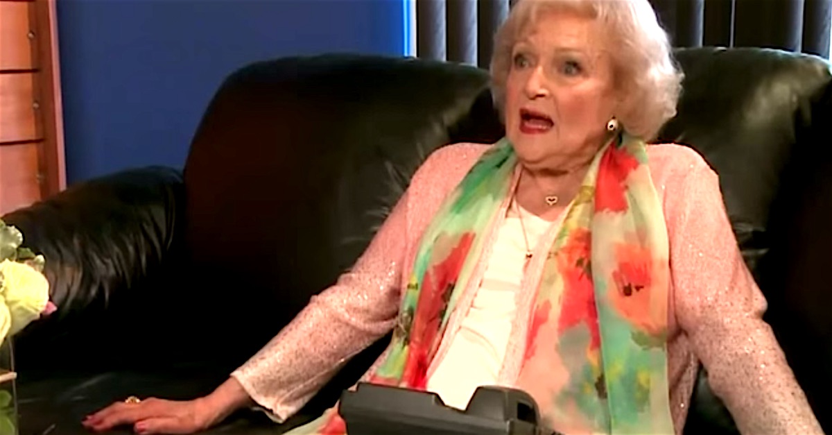 Betty White Has A List Of Demands For Her Dressing Room. When She Calls