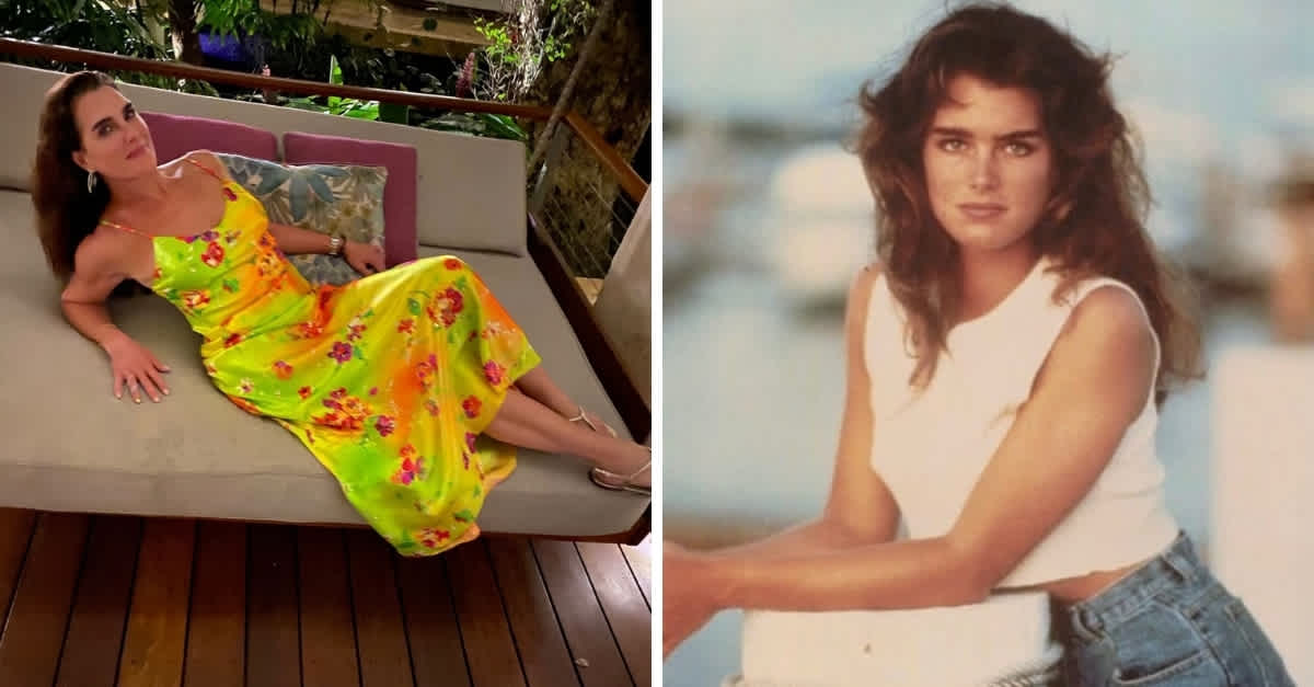 Brooke Shields Says Her Teen Daughters Helped Her Gain Confidence 