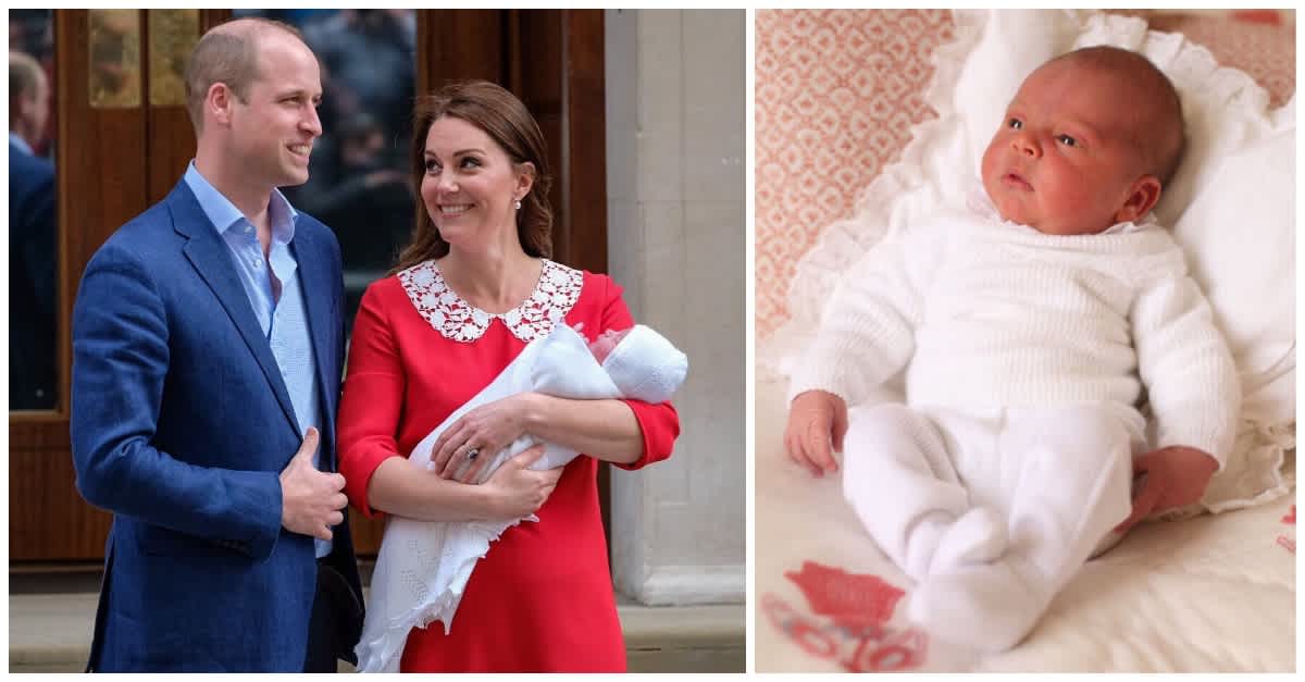 Royal Family Finally Announces Prince Louis' Godparents | LittleThings.com