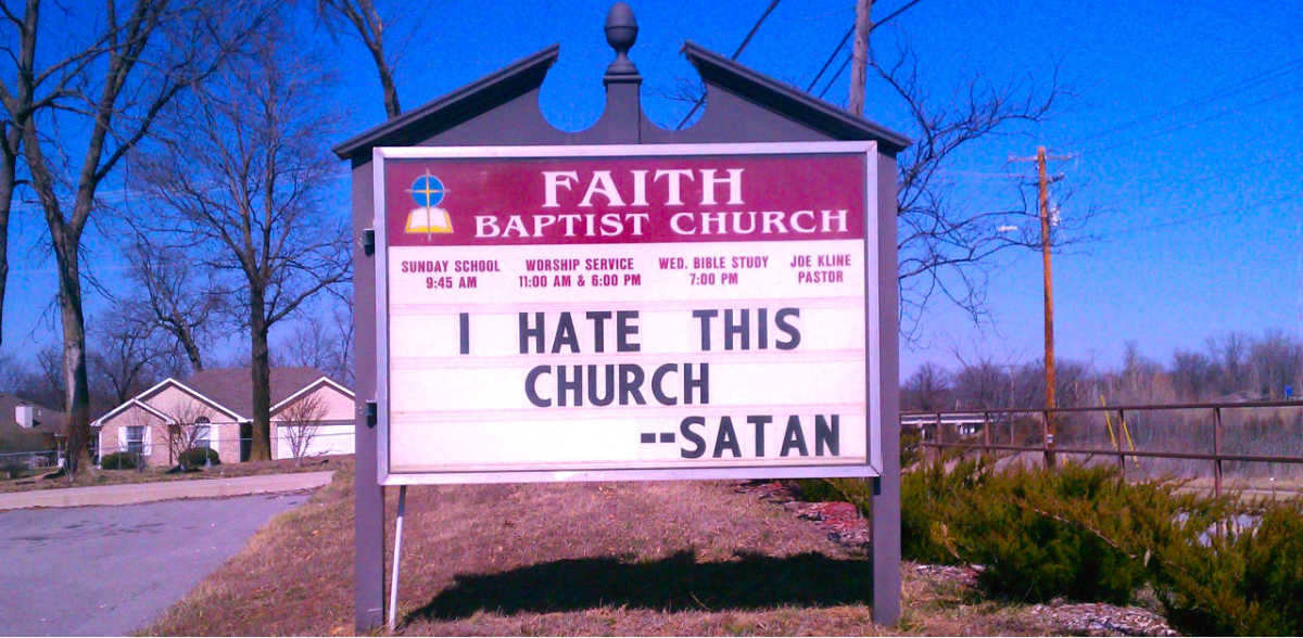 14 Super-Funny Church Signs | LittleThings.com