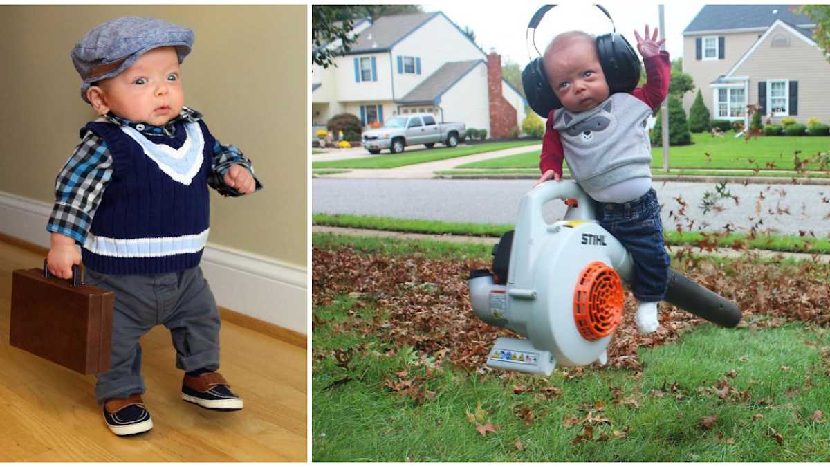 Dad Uses Photoshop Magic To Show His Premature Son Being "Manly" | LittleThings.com