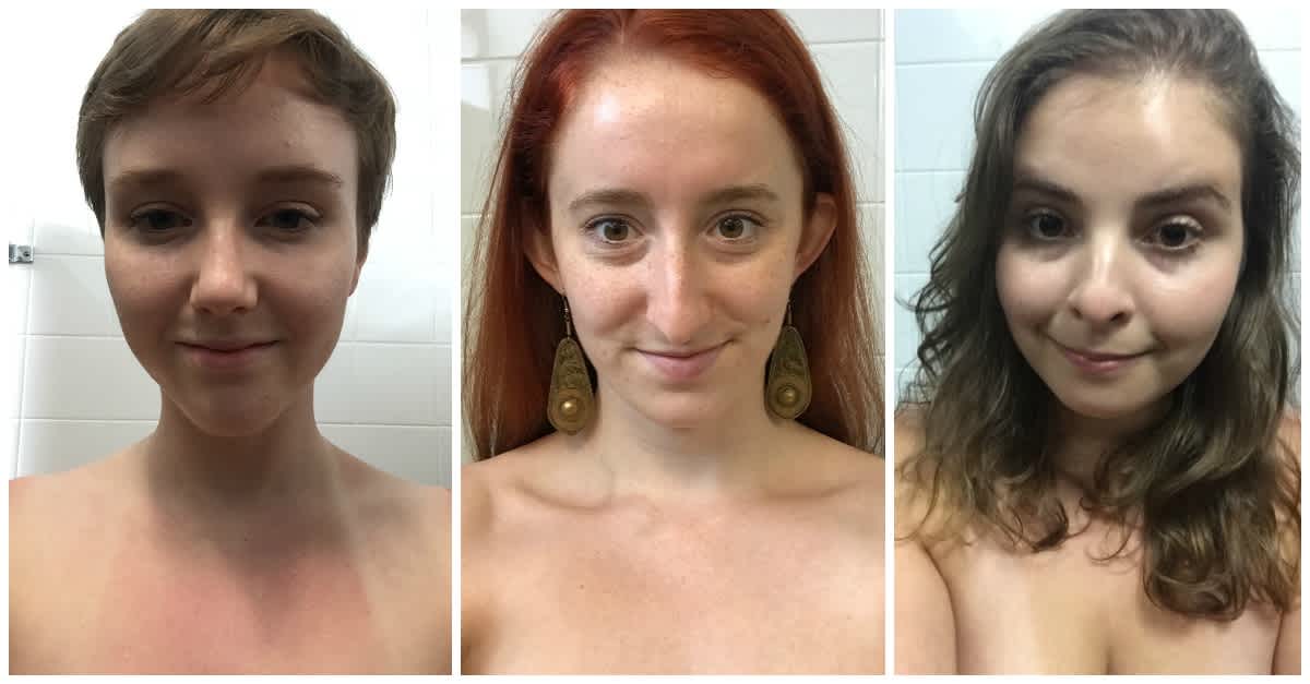 Women With Big Boobs Go Braless For A Week, woman, sweat, So much under- boob sweat, By As/Is