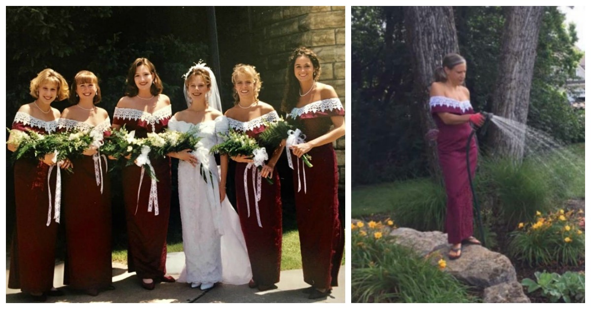 90's hotsell bridesmaid dresses